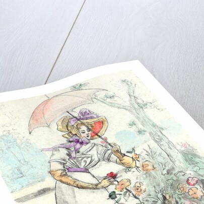 1822, Women's fashion in nineteenth-century Paris by Henri Boutet