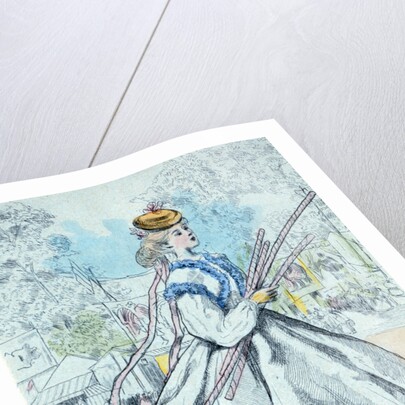 1866, Women's fashion in nineteenth-century Paris by Henri Boutet