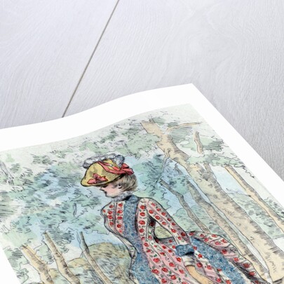 1885, Women's fashion in nineteenth-century Paris by Henri Boutet