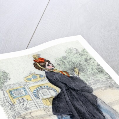 1873, Women's fashion in nineteenth-century Paris by Henri Boutet