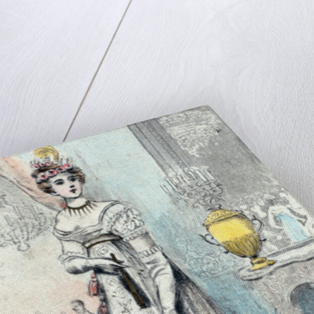 1819, Women's fashion in nineteenth-century Paris by Henri Boutet