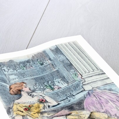 1857, Women's fashion in nineteenth-century Paris by Henri Boutet