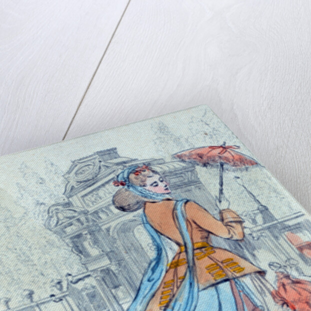 1868, Women's fashion in nineteenth-century Paris by Henri Boutet