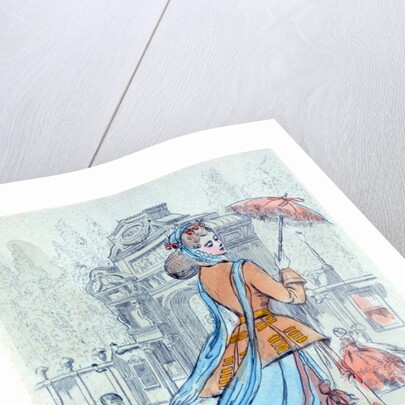 1868, Women's fashion in nineteenth-century Paris by Henri Boutet