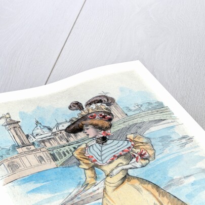 1900, Women's fashion in nineteenth century Paris by Henri Boutet