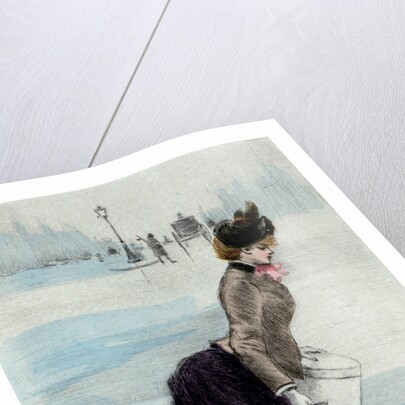 1883, Women's fashion in nineteenth-century Paris by Henri Boutet