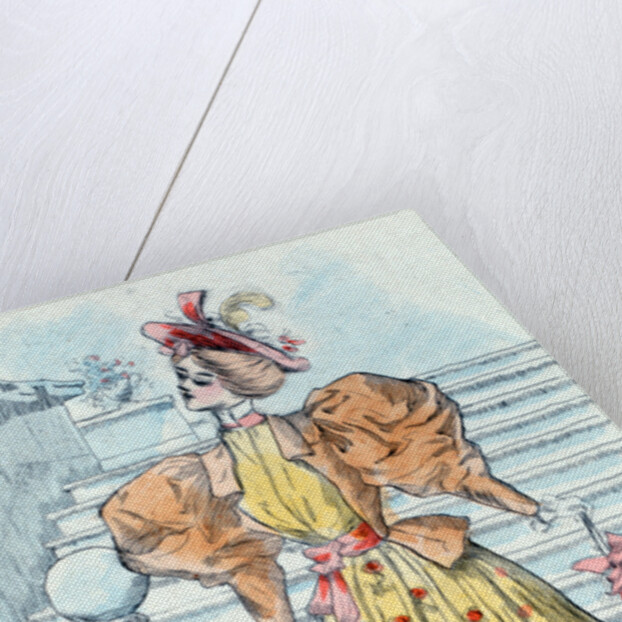 1894, Women's fashion in nineteenth-century Paris by Henri Boutet