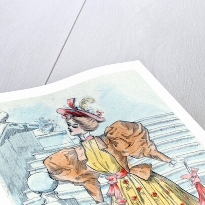 1894, Women's fashion in nineteenth-century Paris by Henri Boutet