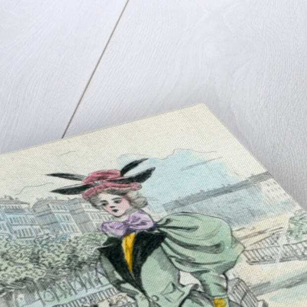 1899, Women's fashion in nineteenth-century Paris by Henri Boutet