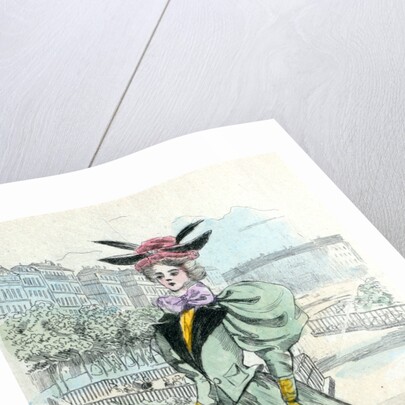 1899, Women's fashion in nineteenth-century Paris by Henri Boutet