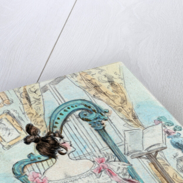 1832, Women's fashion in nineteenth-century Paris by Henri Boutet