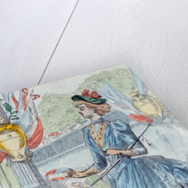 1878, Women's fashion in nineteenth-century Paris by Henri Boutet