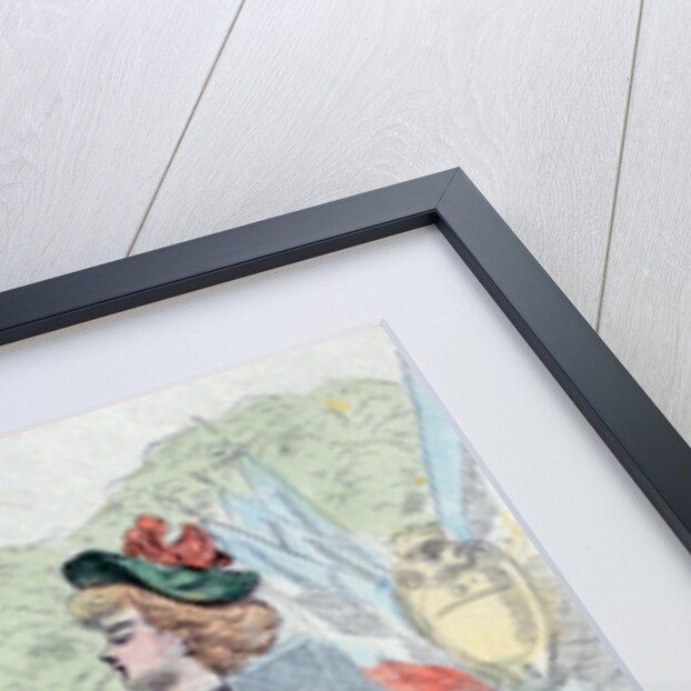 1878, Women's fashion in nineteenth-century Paris by Henri Boutet