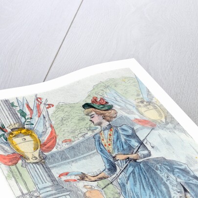 1878, Women's fashion in nineteenth-century Paris by Henri Boutet