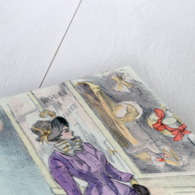 1880, Women's fashion in nineteenth-century Paris by Henri Boutet