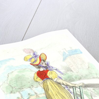 1816, Women's fashion in nineteenth-century Paris by Henri Boutet