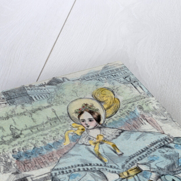 1836, Women's fashion in nineteenth-century Paris by Henri Boutet