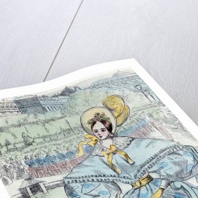 1836, Women's fashion in nineteenth-century Paris by Henri Boutet