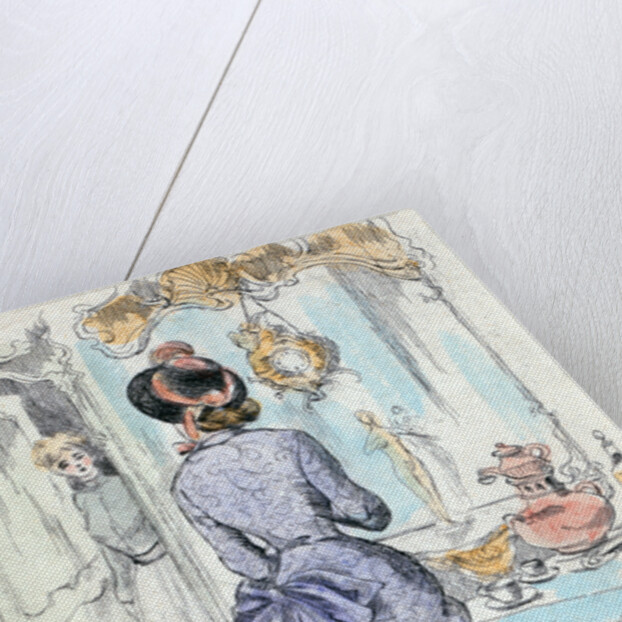 1872, Women's fashion in nineteenth-century Paris by Henri Boutet