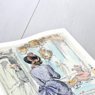 1872, Women's fashion in nineteenth-century Paris by Henri Boutet