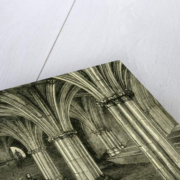 Glasgow Cathedral 1880 the Crypt by Anonymous