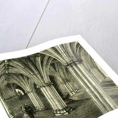 Glasgow Cathedral 1880 the Crypt by Anonymous