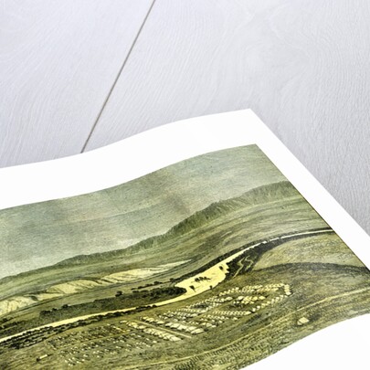 Afganistan Near Tirpul 1885 the Camp of the Afghan Boundary Commission Near Tirpul in the Valley of the Hari-Rud by Anonymous