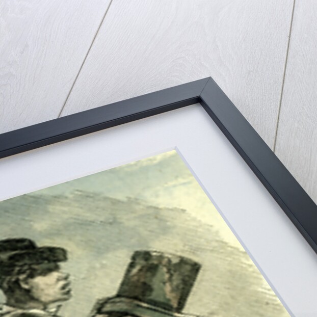 Madrid Spain Vender of Hat-Boxes 1866 by Anonymous