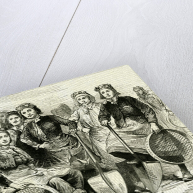 Lancashire Pit Brow Women UK 1887 by Anonymous