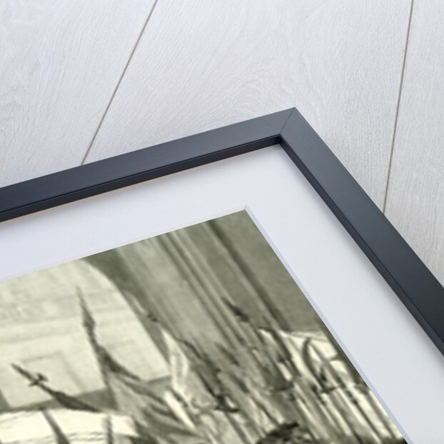 Florence Festvals 1887 Historical Procession the Conte Verde Meeting the Gonfaloniere in the Piazza Della Signoria by Anonymous