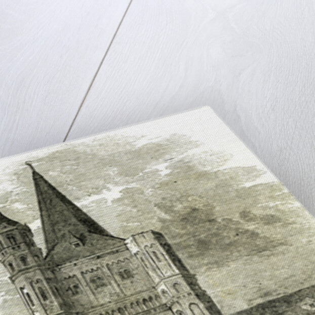 Procession to St. Martin's Cologne Köln 1846 Germany by Anonymous