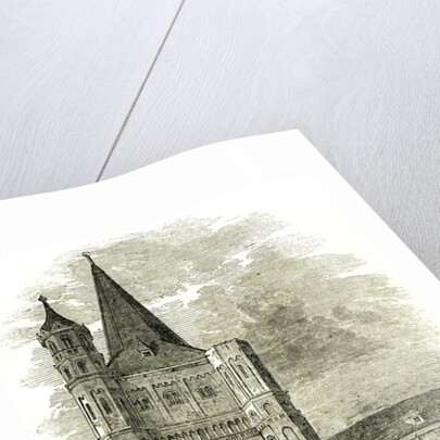 Procession to St. Martin's Cologne Köln 1846 Germany by Anonymous