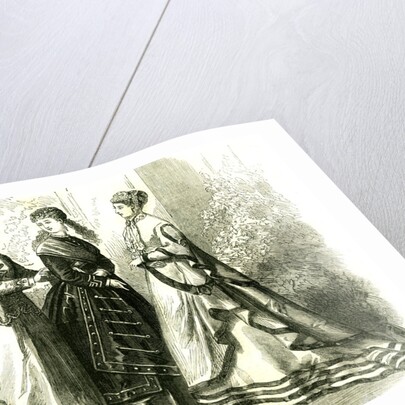 Paris France 1867 September Fashion by Anonymous