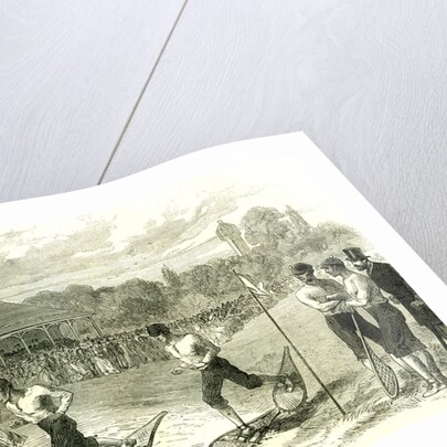Snow-Shoe Race at the Crystal Palace London UK 1867 London Great Britain by Anonymous