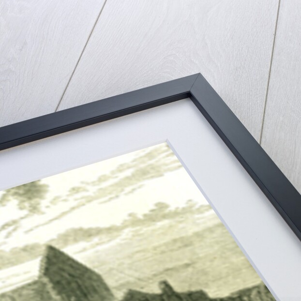 Peel Castle Isle of Man 1871 by Anonymous