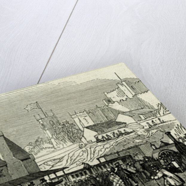 Lancaster Station UK 1846 Opening of the Lancaster and Carlisle Railway by Anonymous