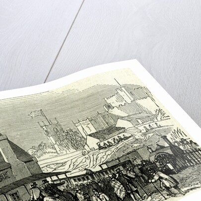 Lancaster Station UK 1846 Opening of the Lancaster and Carlisle Railway by Anonymous