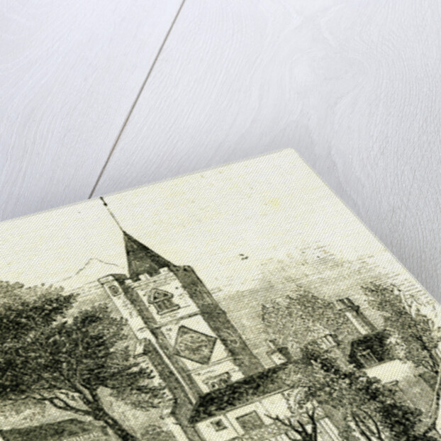 Fulham London UK 19th Century All Saints Church by Anonymous