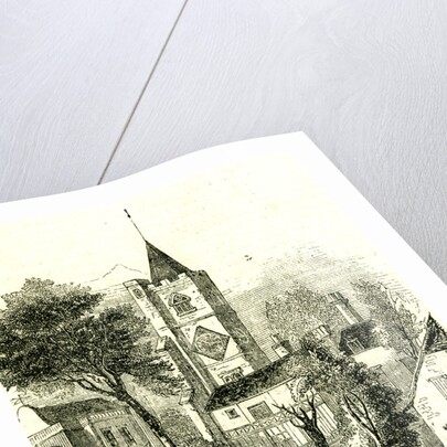 Fulham London UK 19th Century All Saints Church by Anonymous