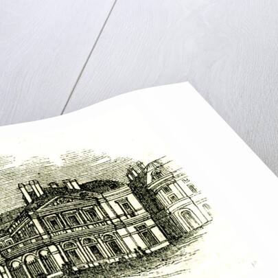 The Palais Royal Paris 19th Century. France by Anonymous