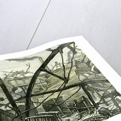 Woolwich Arsenal London 1887 Damage to the Mounting Shed Carriage Factory by Anonymous