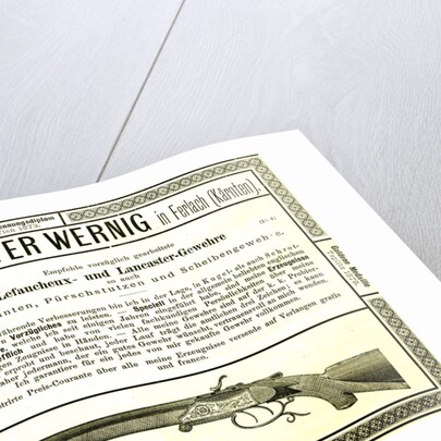 Hunt Gun Austria 1891 by Anonymous