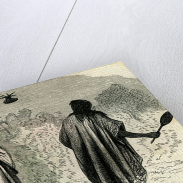 Ball Game with the Conibos Peru 1869 by Anonymous