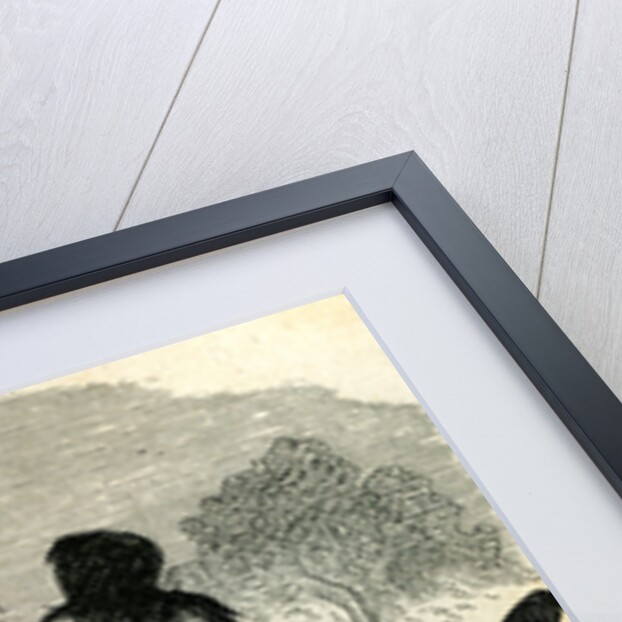 Ball Game with the Conibos Peru 1869 by Anonymous