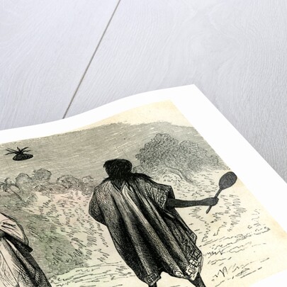 Ball Game with the Conibos Peru 1869 by Anonymous