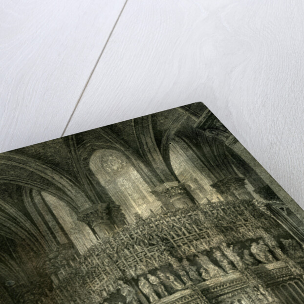 Chartres Cathedral France 1851 by Anonymous