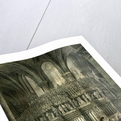 Chartres Cathedral France 1851 by Anonymous