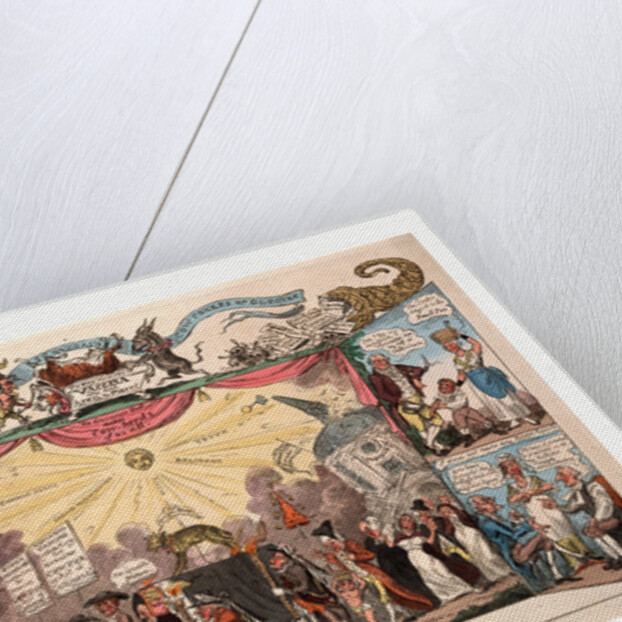 The cowpox tragedy by George Cruikshank