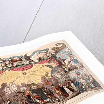 The cowpox tragedy by George Cruikshank