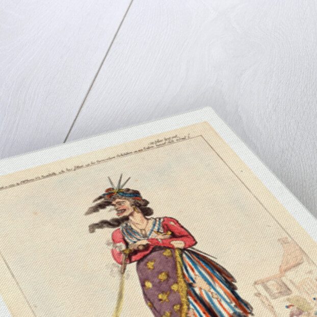 A republican belle by Isaac Cruikshank